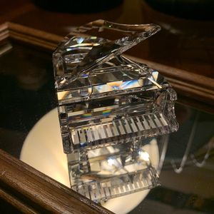1993 Swarovski Crystal Melodies Grand Piano Large Figurine Vintage Zendron VTG